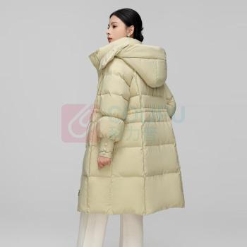 雪中飞 羽绒服 X401JF45112F 155/80A (豆绿色)