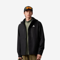 安踏 水壳冲锋衣 大地之壳3.0机能三合一冲锋衣 952347607 2XL(男185) (基础黑)
