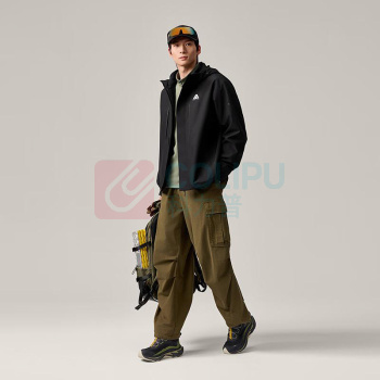 安踏 水壳冲锋衣 大地之壳3.0机能三合一冲锋衣 952347607 2XL(男185) (基础黑)