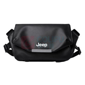 Jeep 磁吸扣斜挎包男机能胸包大容量通勤上班骑行挎包运动单肩包邮差包 PP51X01010