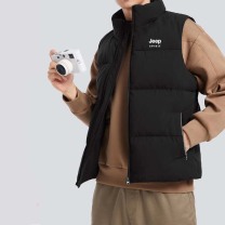 吉普 JEEP 马甲男冬季外穿保暖棉服男简约百搭防寒外套男加厚棉衣 3032