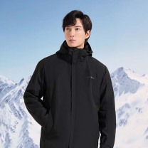 探路者 TOREAD 套绒冲锋衣 秋冬情侣款三合一抗静电防泼保暖防寒服TAWWBL91311