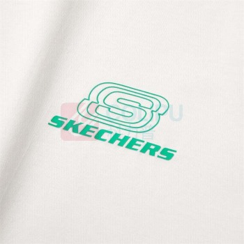 斯凯奇 Skechers 夏季男女情侣同款缤纷休闲系列透气半袖针织短袖T恤
