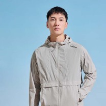 探路者 TOREAD 春夏情侣透气UPF50+皮肤衣防紫外线户外风衣TAZZBL81712 明灰