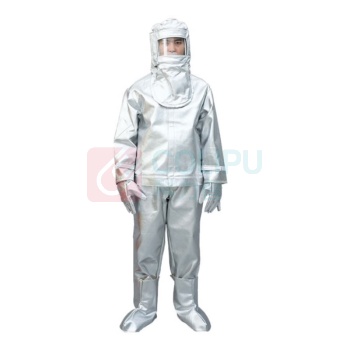 劳卫士 铝箔分体防火隔热服套装防喷溅防高温防辐射热500-600度 LWS-002 均码