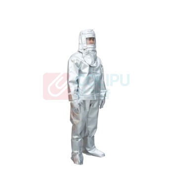劳卫士 铝箔分体防火隔热服套装防喷溅防高温防辐射热500-600度 LWS-002 均码