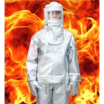 劳卫士 铝箔分体防火隔热服套装防喷溅防高温防辐射热500-600度 LWS-002 均码