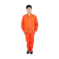 美康 阻燃工作服 MKP-16 XL 橘色 1套 
