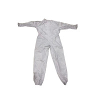 有豫 防静电服 S# 防静电连体衣 百级不清洗0.25网格定制 (白色)
