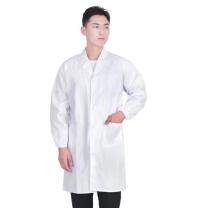 晶事达 白大褂工作服 6535 涤棉加厚松紧袖