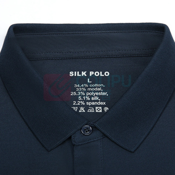 乔治白 男式POLO衫 qzb5550593 均码 (藏青色)
