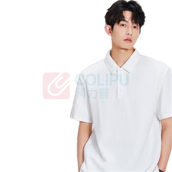 名创优品 MINISO 夏季短袖Polo衫 XL (白色)