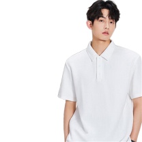 名创优品 MINISO 夏季短袖Polo衫 XL (白色)
