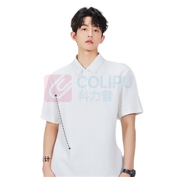 名创优品 MINISO 夏季短袖Polo衫 XL (白色)