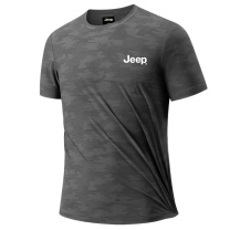 Jeep 男士冰感T恤 P76DMKTDK7 XL (灰色)