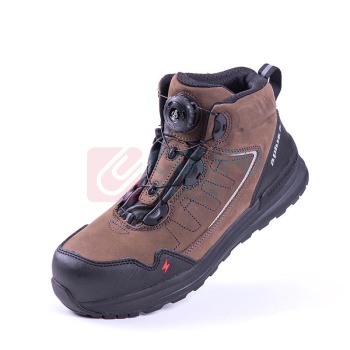 海纳 HAINA 登山鞋 工作鞋 NF5609ZC 35-46码可选 (棕黑色) 适合日常工作 户外穿着
