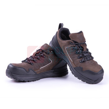 海纳 HAINA 登山鞋 工作鞋 NF5608ZC 35-46码可选 (棕黑色) 适合日常工作 户外穿着