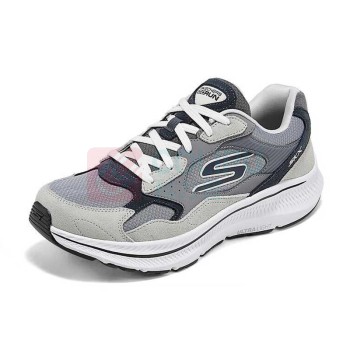 斯凯奇 Skechers 男鞋秋季缓震跑步鞋 220872 40码 (灰色)