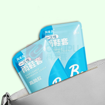 海亚森 HAIYASEN PE加厚长款一次性雨鞋 (蓝色)