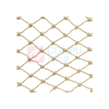 安赛瑞 麻绳安全网 10CM网孔 12527 绳粗:10mm 尺寸:3*10m