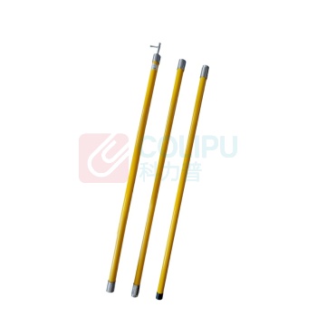中宝电工 直扣拉闸杆 10KV 3节4米 绝缘操作杆 高压绝缘棒