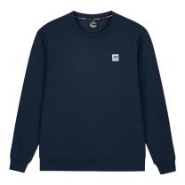 361° 卫衣男秋冬季加绒保暖圆领套头外套 652344801d-5 4XL) (深墨蓝加绒)