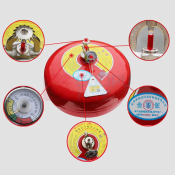 洪湖 超细悬挂式灭火器 6kg 灭火球自动温控干粉灭火装置国家消防认证