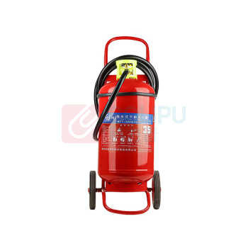 洪湖 推车式干粉灭火器 35KG 25新国标消防器材气体机房精密仪器商用