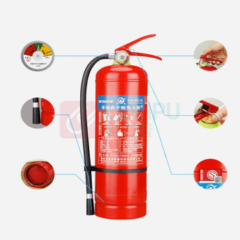 洪湖 手提式二氧化碳灭火器 3KG 25新国标消防器材气体机房精密仪器商用