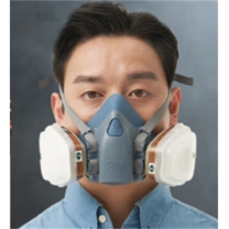 3M 防毒面具 7502+6001 七件套 
