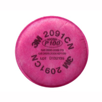3M 过滤棉 2091CN 可搭配6200/7502半面具面罩