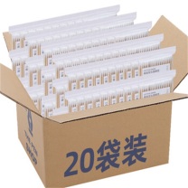 初舍 双头尖+圆棉签 2000支 100支/袋 20袋/箱