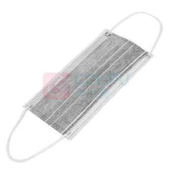 美仕盾 一次性活性炭口罩 17.5*9.5cm 50只/盒 四层过滤 独立装