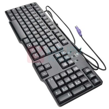 罗技 Logitech 键盘 K100 (黑色)