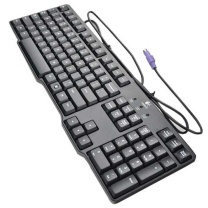 罗技 Logitech 键盘 K100 (黑色)