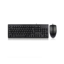 双飞燕 A4TECH 有线键鼠套装 KK-5520NU  圆口键盘+USB口鼠标