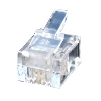 酷比客(L-CUBIC) LCLNC3PLUG64 100个/包 电话水晶头 (计价单位：包) 透明色