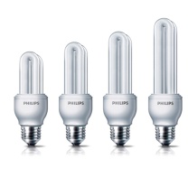 飞利浦 PHILIPS ES标准型节能灯 E27/6500K/2U/8W (白光) 12只/箱