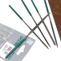 宝工 Pro'skit 5PCS精密锉刀组 8PK-605A (绿柄170mm)