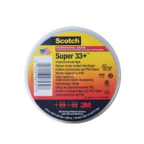 3M 绝缘胶布黑PVC电工胶带 Scotch Super 33+ (黑色)