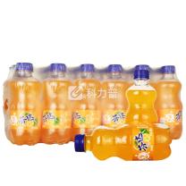 可口可乐 Coca'Cola 芬达 碳酸饮料 300ml/瓶 24瓶/箱 (橙味)