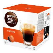 DOLCE GUSTO 雀巢胶囊咖啡机胶囊 美式浓黑 16粒/盒 3盒/箱  (适用雀巢多趣酷思咖啡机和德龙EDG626、EDG606、EDG456)(新老包装随机发货)