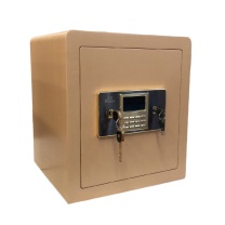 京鑫辉 JINGXINHUI 3C全钢博锐系列30型保险箱 FDX-A/D-30 外H300*W388*D300mm (金色)