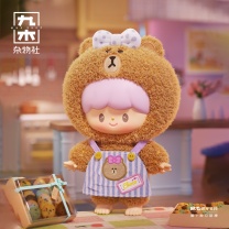 九木杂物社 MG SHOP 卓大王|LINE FRIENDS - 最好的朋友系列搪胶毛绒盲盒 (多色)