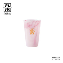 九木杂物社 MG SHOP 九木樱花粉云雾玉色玻璃杯 (多色)