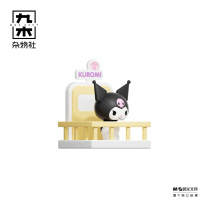 九木杂物社 MG SHOP 三丽鸥家族萌趣爬爬梯磁吸摆件-Kuromi款 (多色)