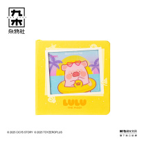 九木杂物社 MG SHOP 九木×罐头猪LuLu日落海滩光栅手帐本 (杂色)