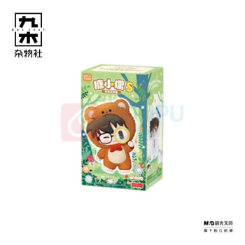 九木杂物社 MG SHOP smolQ-名侦探柯南熊熊侦探篇-搪小偶S盲盒 (多色)