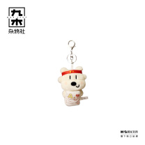 九木杂物社 MG SHOP 蓬松小狗mini毛绒挂件10cm-满分小学霸 (多色)