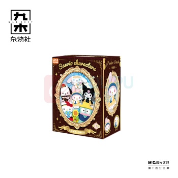 九木杂物社 MG SHOP 三丽鸥-名画系列毛绒盲盒 (多色)